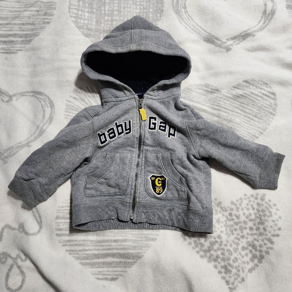 Baby‎ GAP Gray Hoodie for Kids 12-18M